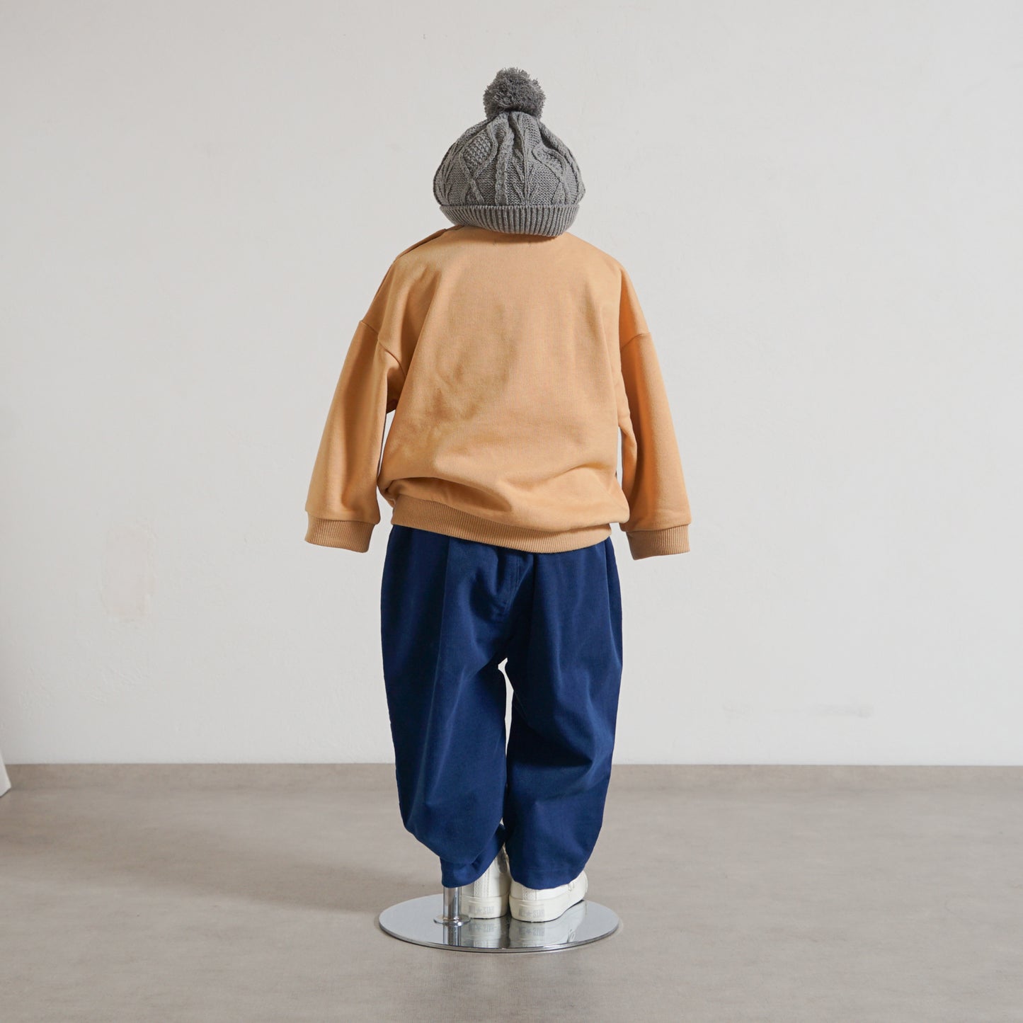 コーデュロイポケットパンツ ブルー 80・90・100・110cm