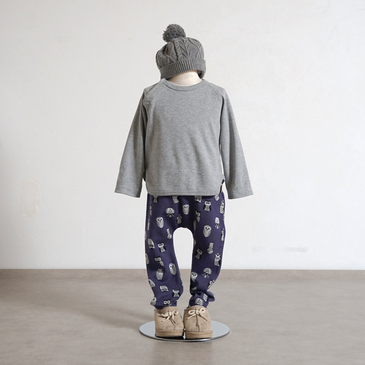 フクロウレギンス ネイビー 80・90・100・110cm