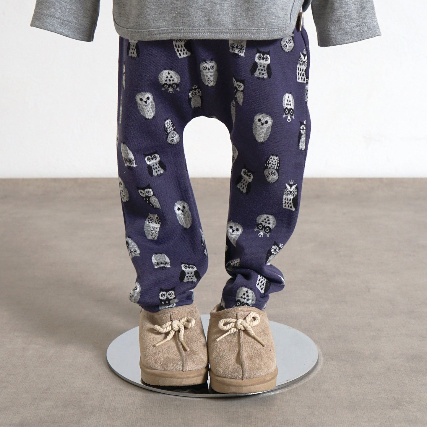 フクロウレギンス ネイビー 80・90・100・110cm