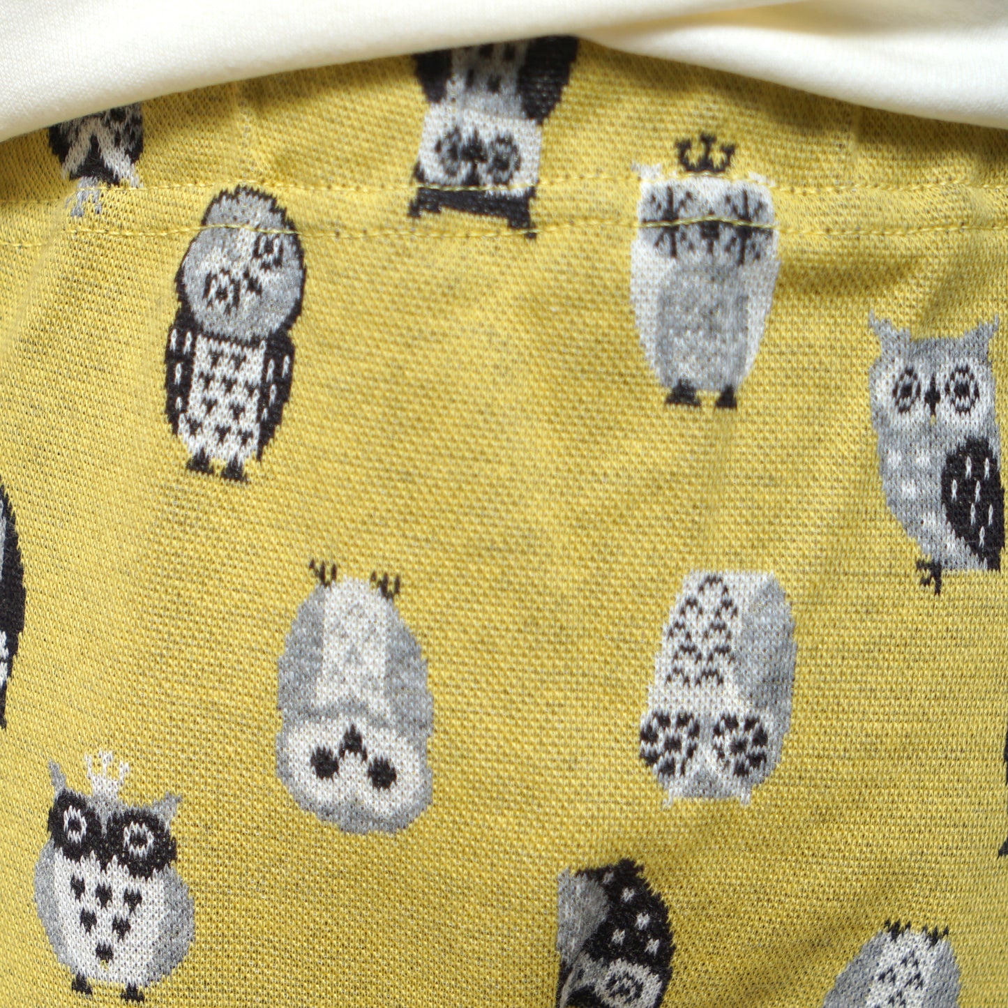 フクロウレギンス イエロー 80・90・100・110cm