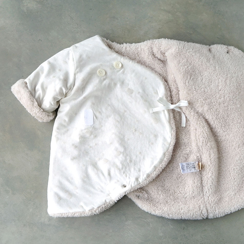 もこもこオール ホワイト 50-70cm