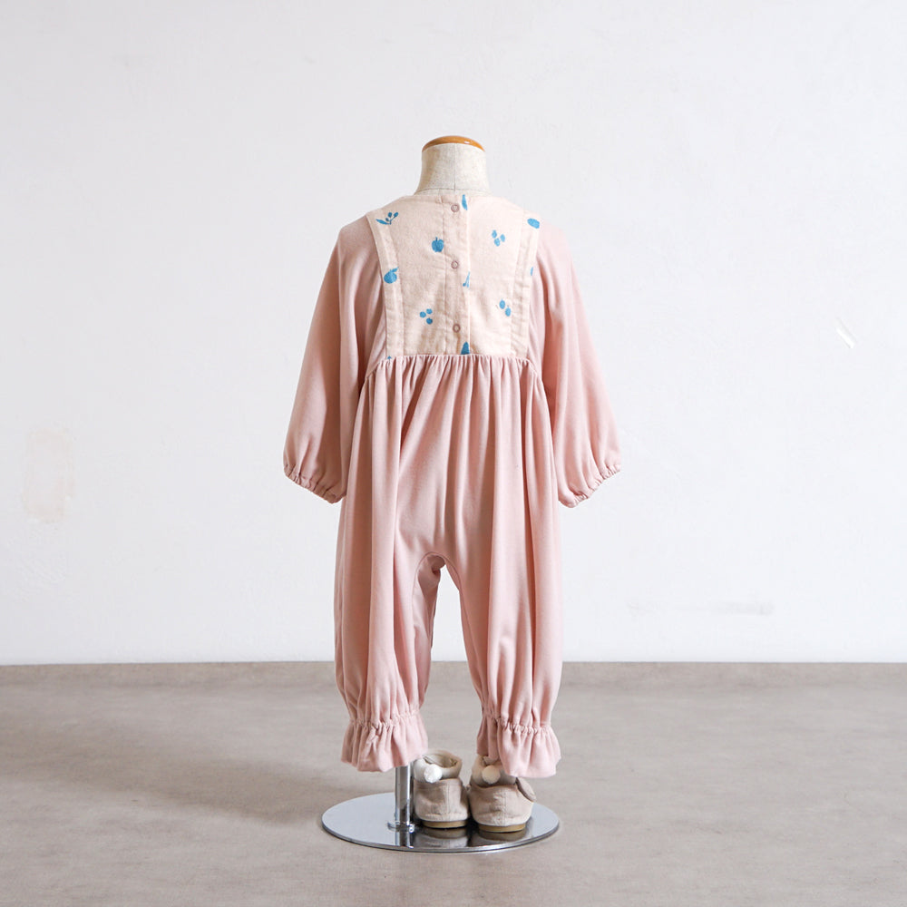 ウォームドロワ ロンパース ピンク 70・80cm
