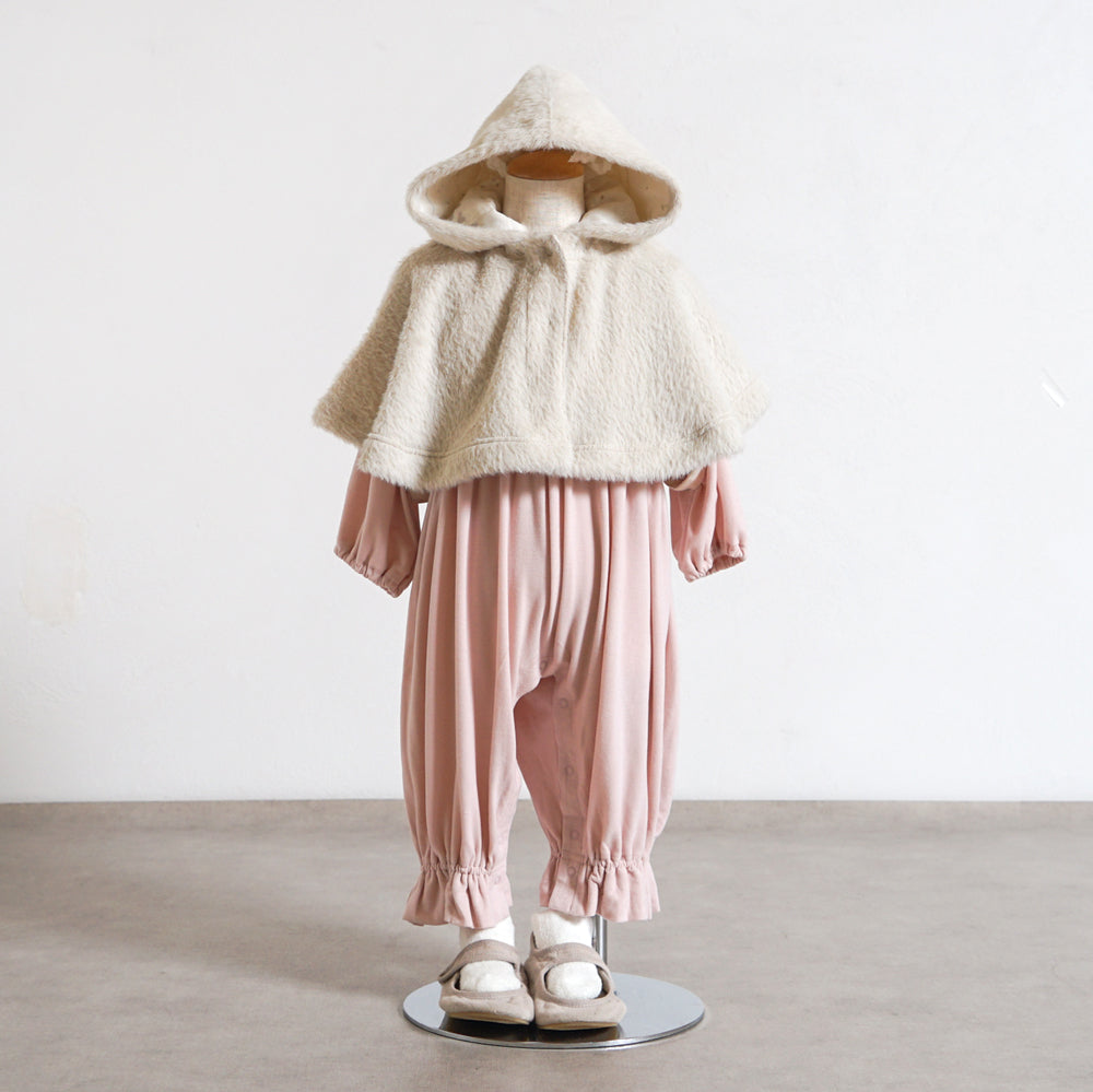 ウォームドロワ ロンパース ピンク 70・80cm