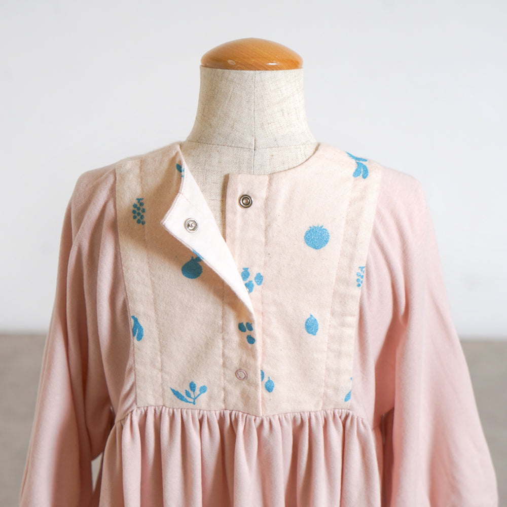 ウォームドロワ ロンパース ピンク 70・80cm