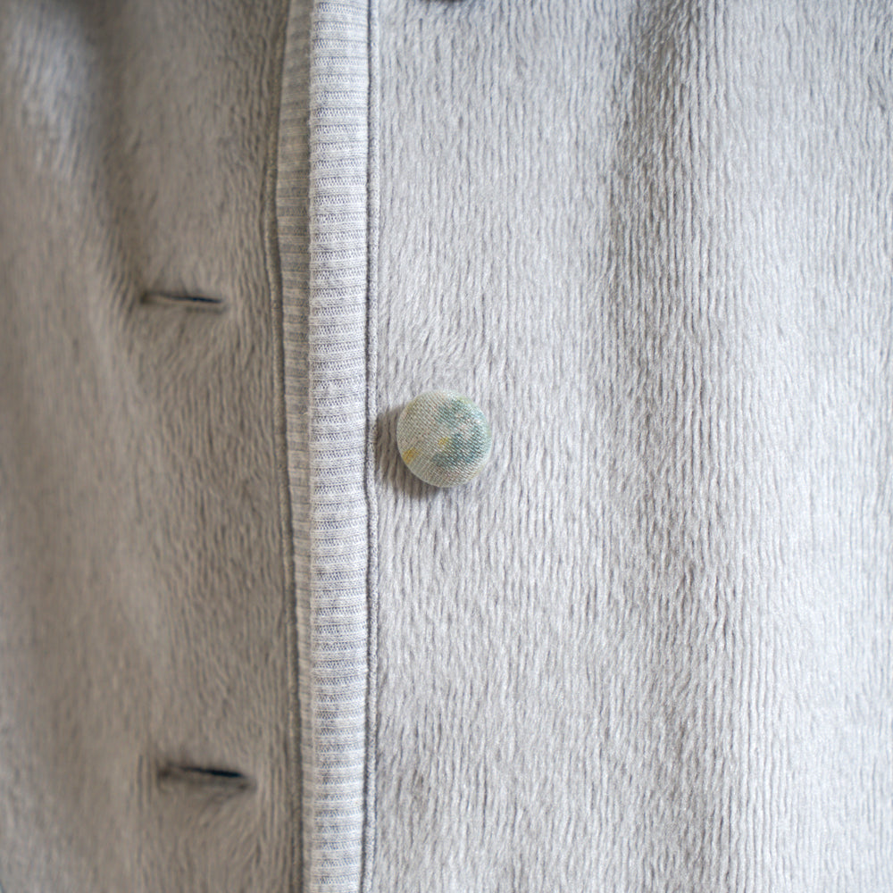 シャギーウォームブルゾン グレー 80-90・ 90-100・100-110cm