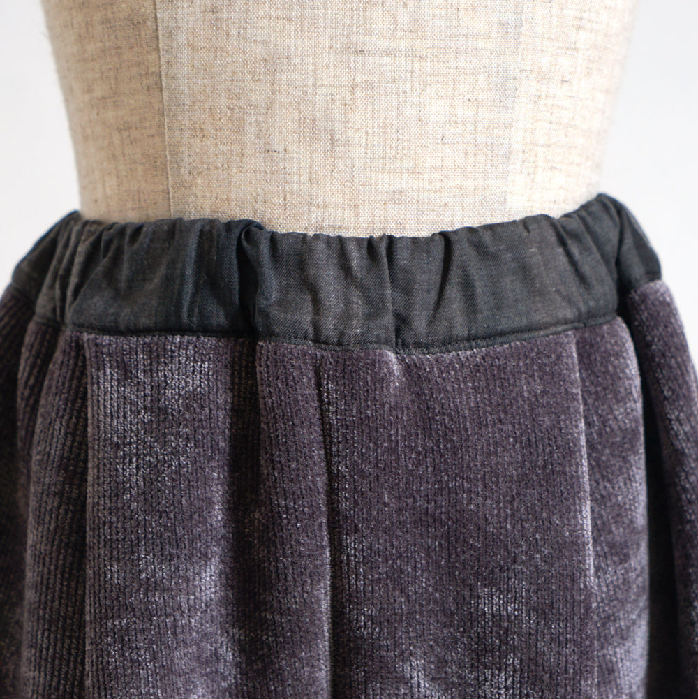 モールヤーンコクーンパンツ チャコール 80・90・100・110cm