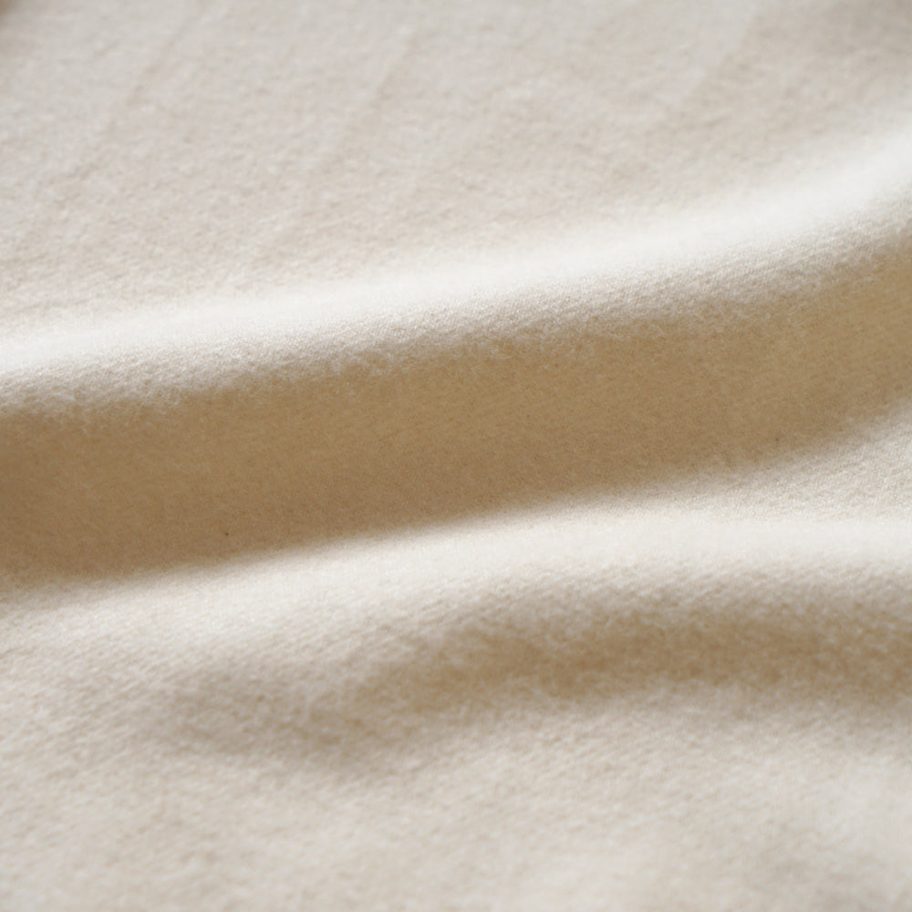 【12/15頃再入荷予定】たまごマットおくるみ sleep 起毛ベロア アイボリー