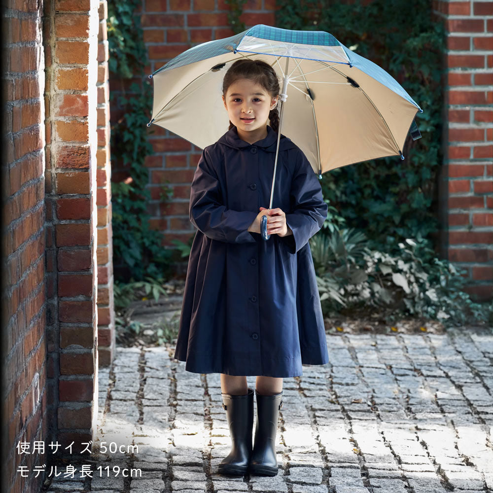 子供用傘(晴雨兼用) black watch 45cm・50cm 日傘