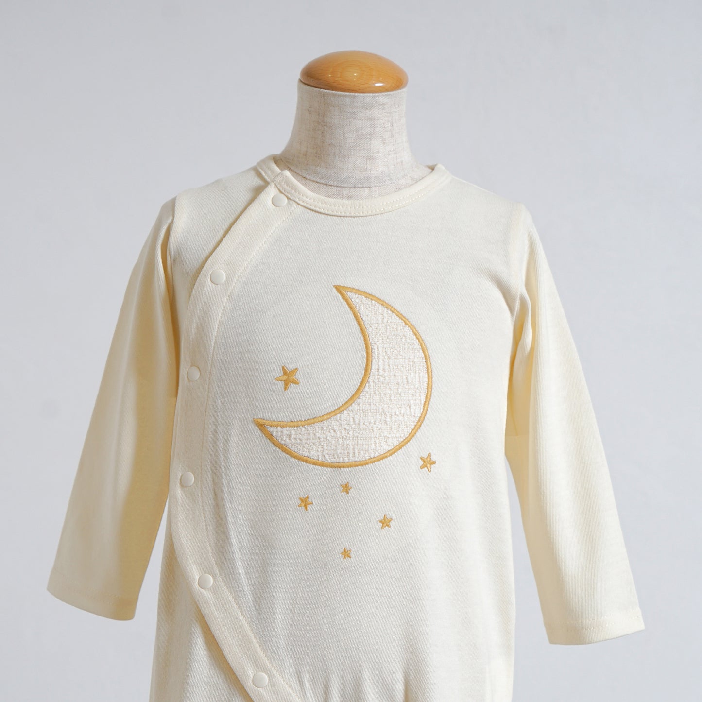 moonロンパース クリーム 70・80cm