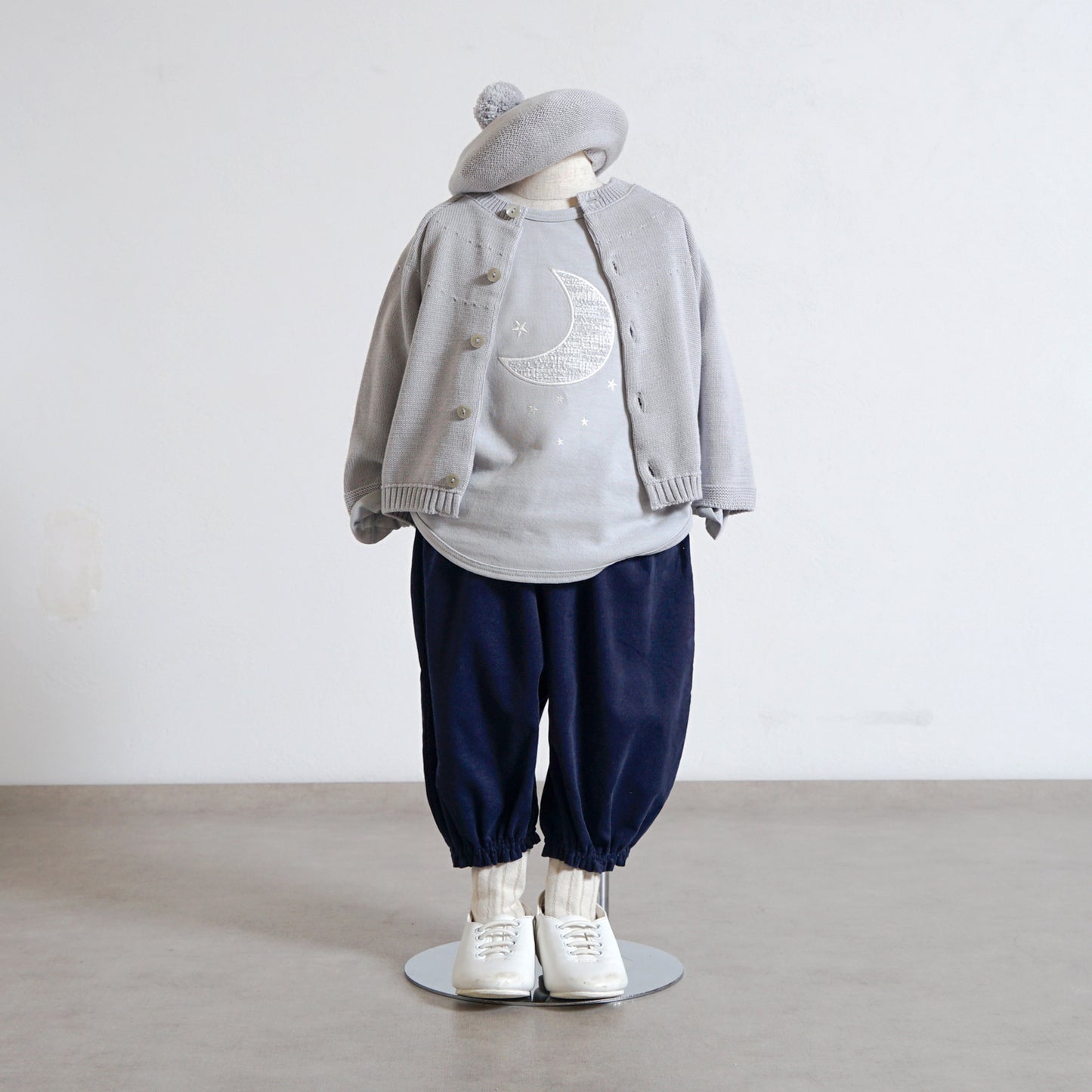 雲ポケットバルーンパンツ ネイビー 70-80・80-90・90-100・100-110cm