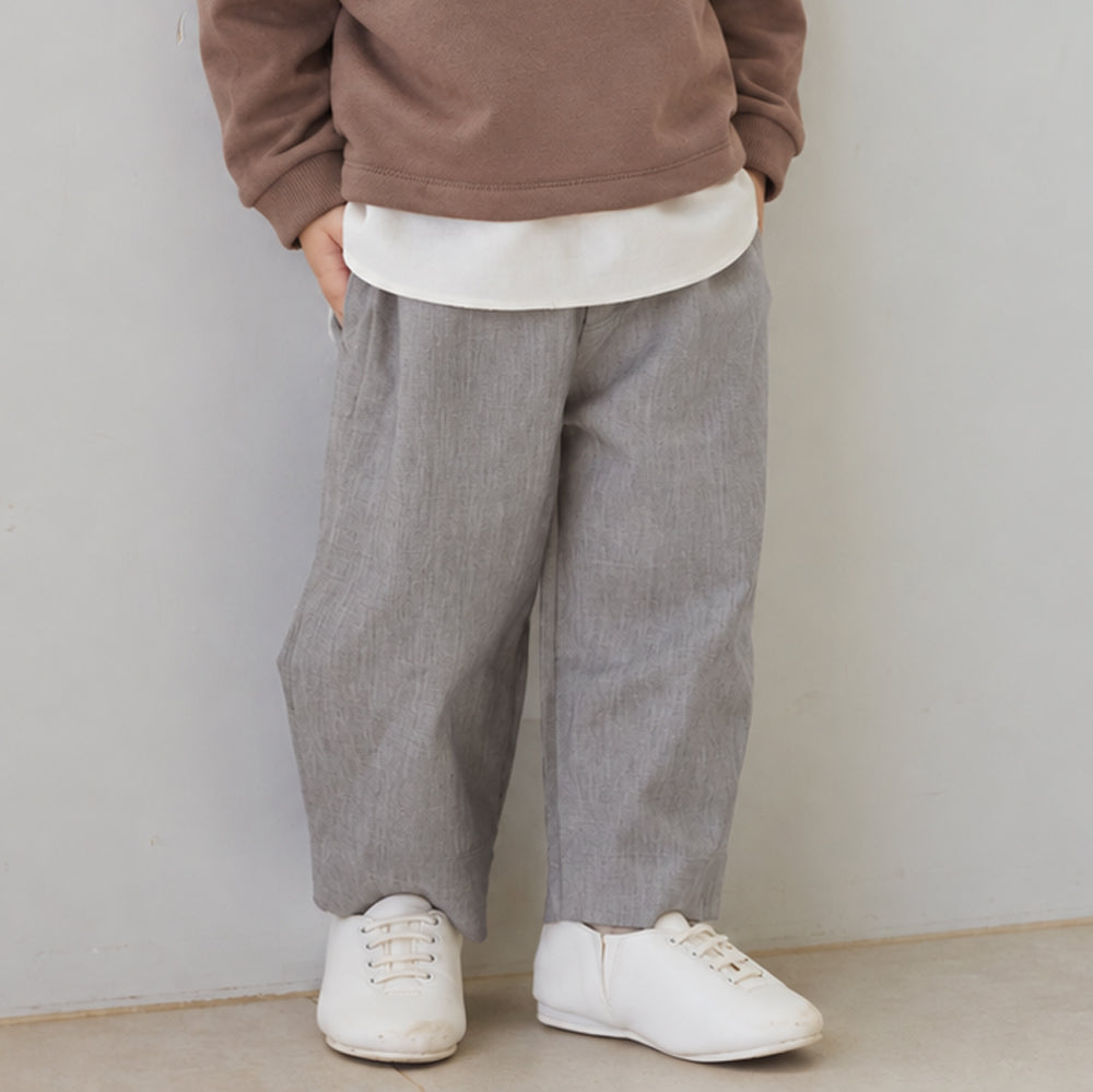 ストレッチコクーンパンツ グレー 80cm 90cm 100cm 110cm / ベビー服