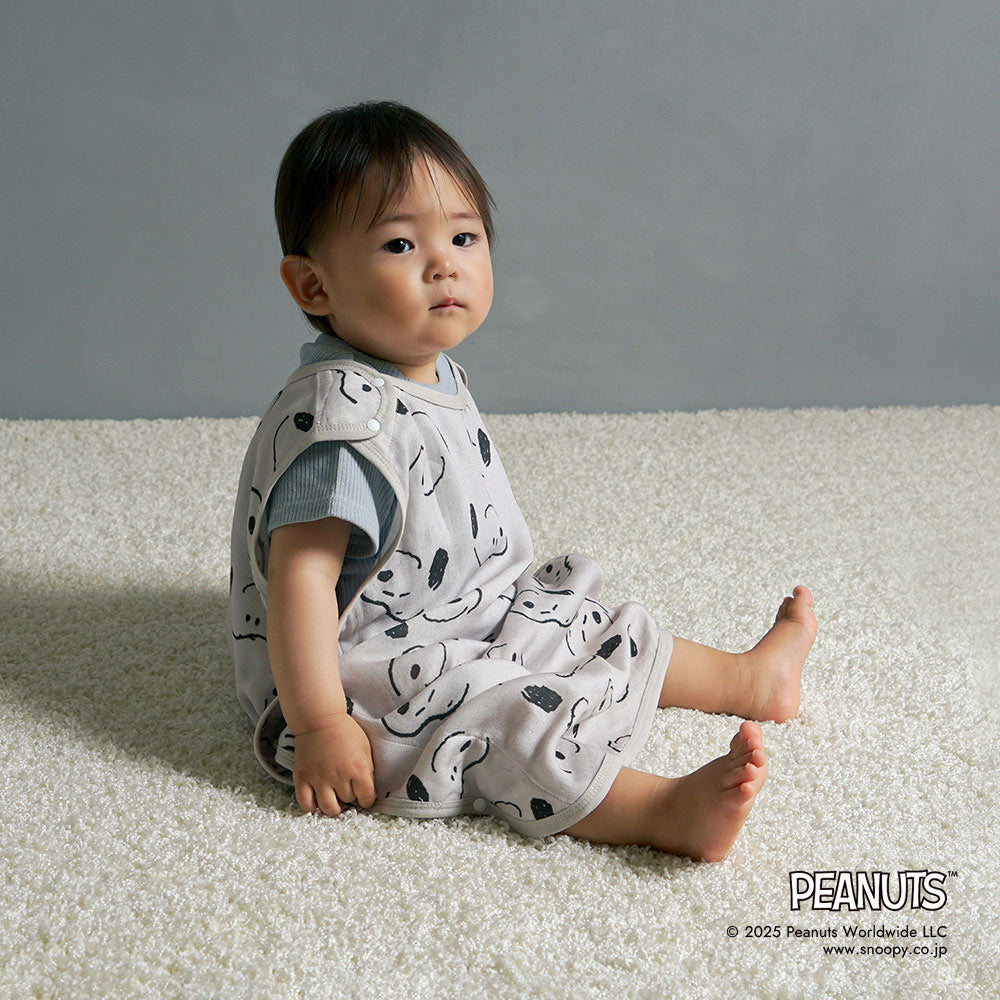 PEANUTS × 10mois bambooスリーパー ベビーサイズ