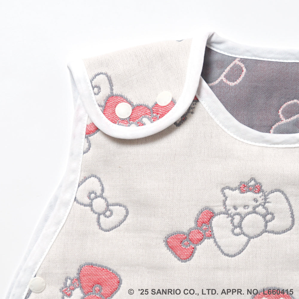 HELLO KITTY 6重ガーゼスリーパー キッズサイズ