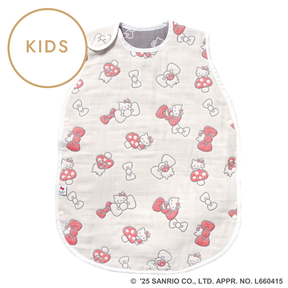 HELLO KITTY 6重ガーゼスリーパー キッズサイズ