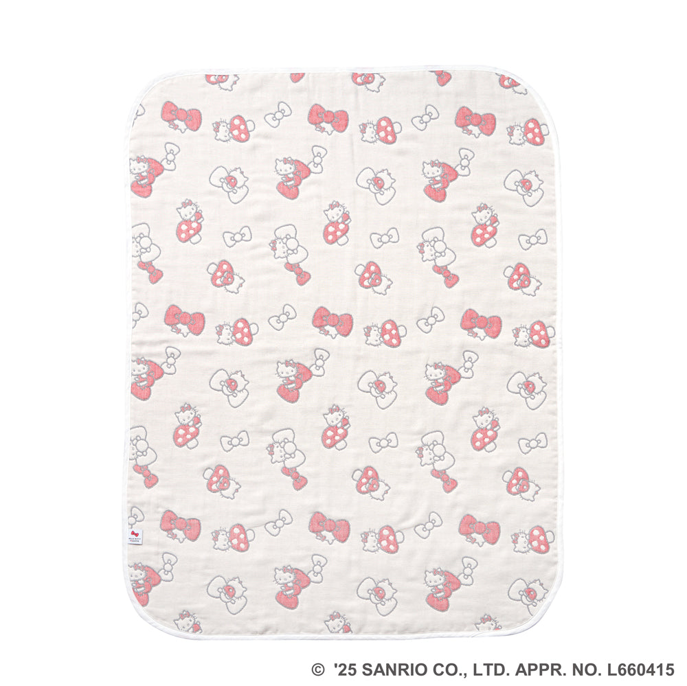 HELLO KITTY 6重ガーゼケット(ミニサイズ)