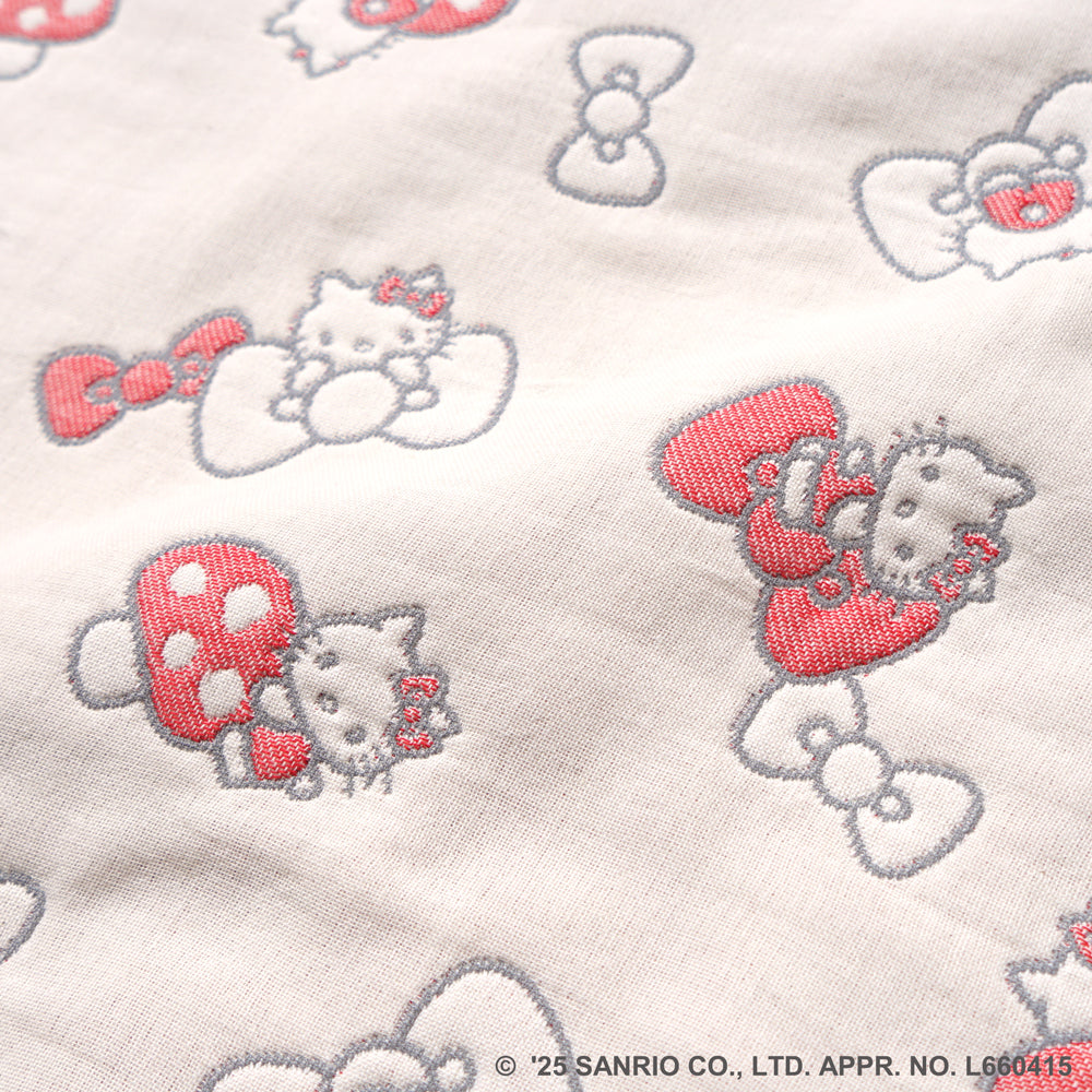 HELLO KITTY 6重ガーゼケット(ミニサイズ)