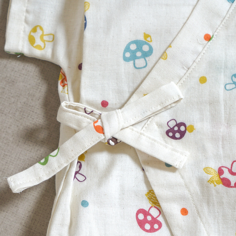 甚平2wayドレス キナリ 50-70cm / ツーウェイオール