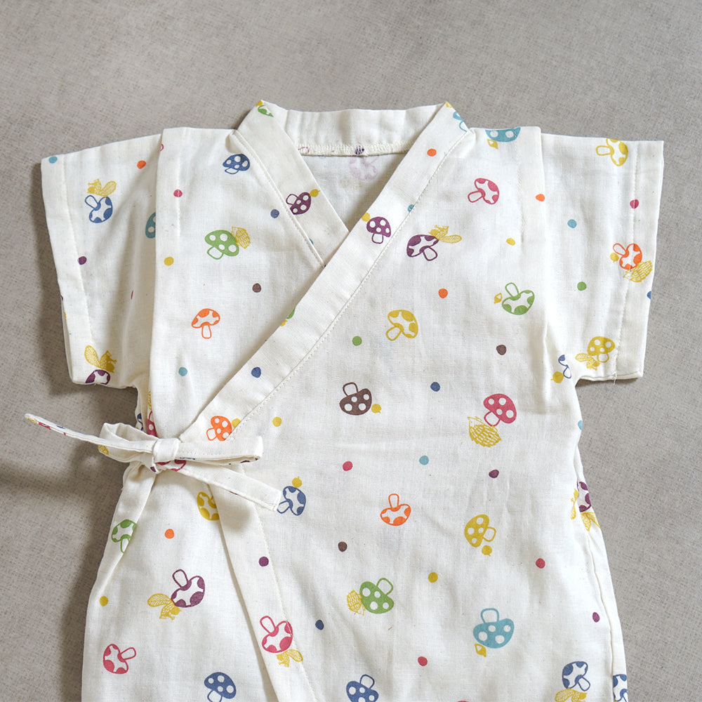 甚平オール キナリ 70-80cm