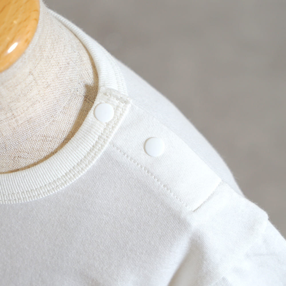 アヒル刺繍Tシャツ ライトブルー 80・90・100・110cm