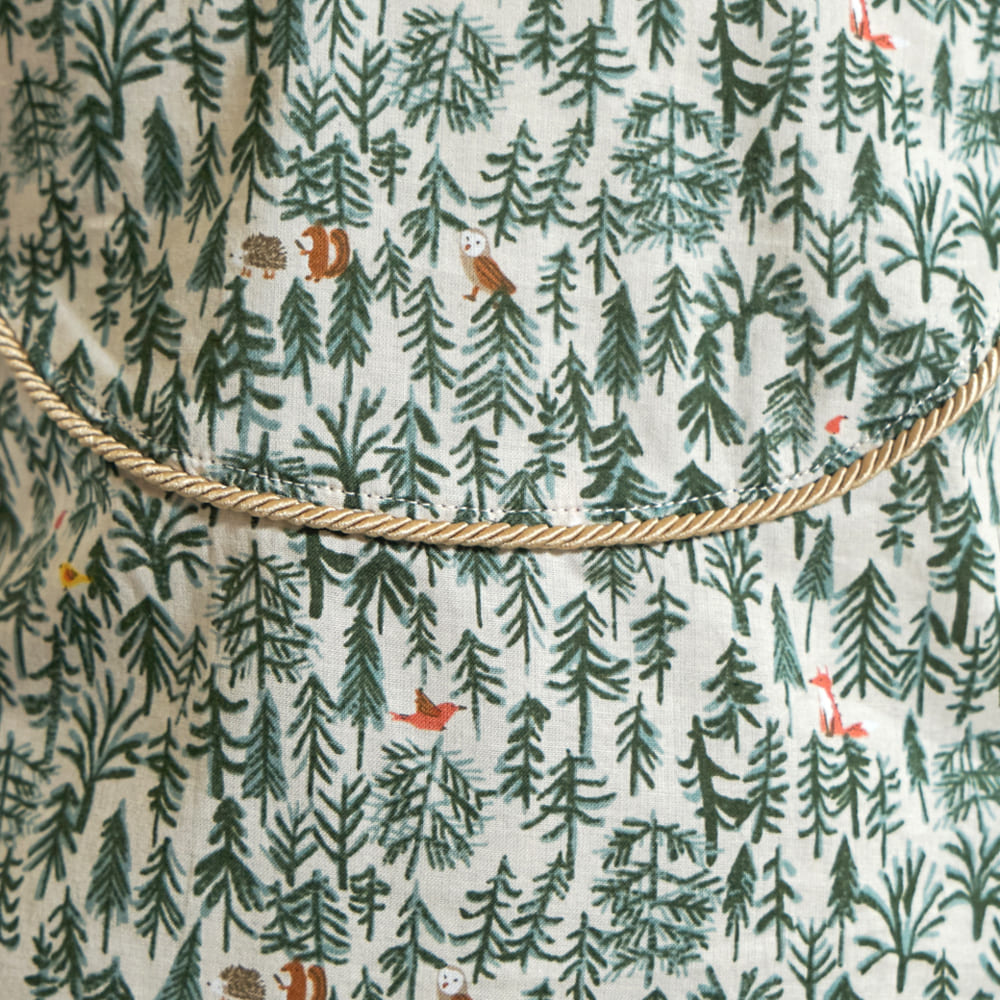 forestヨークブラウス アイボリー 80・90・100・110cm