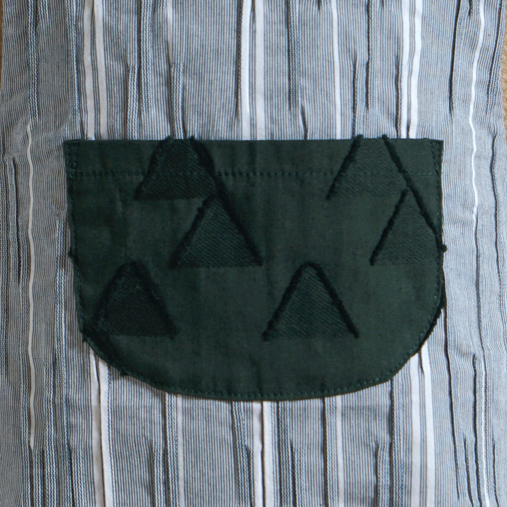 さんかくゴムサロペット グリーン 70-80cm・80-90・90-100cm