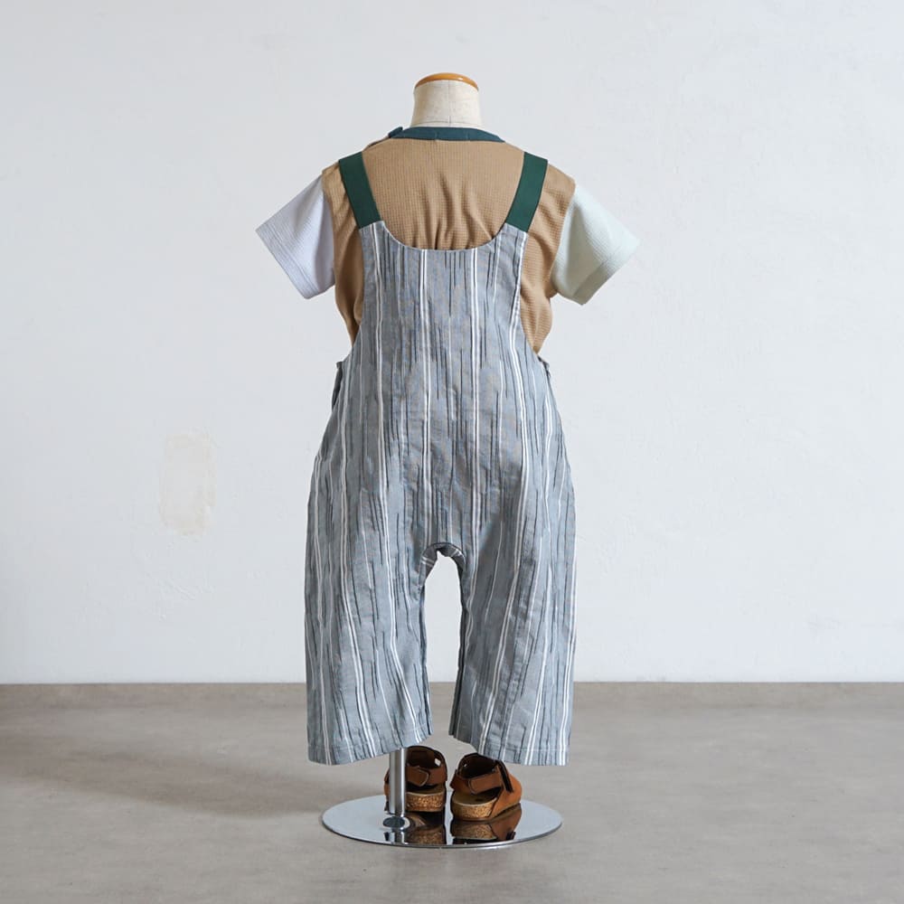 さんかくゴムサロペット グリーン 70-80cm・80-90・90-100cm