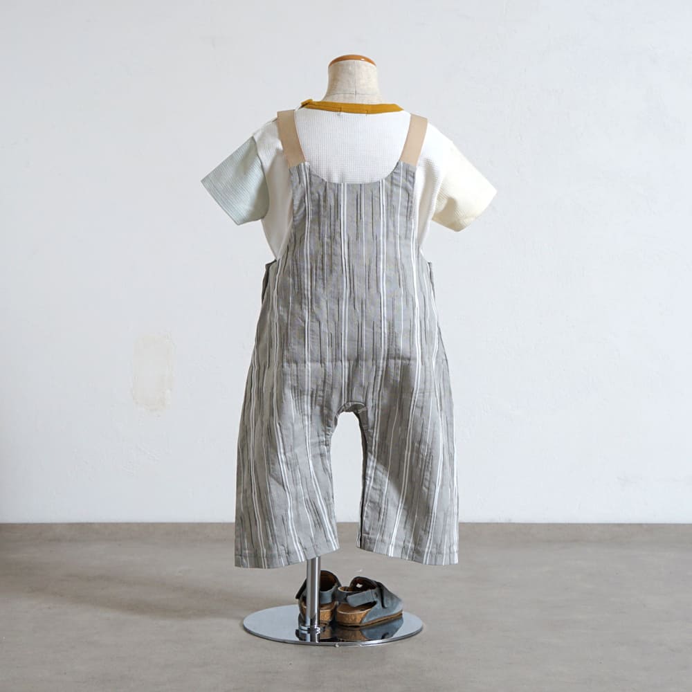 さんかくゴムサロペット ベージュ 70-80cm・80-90・90-100cm