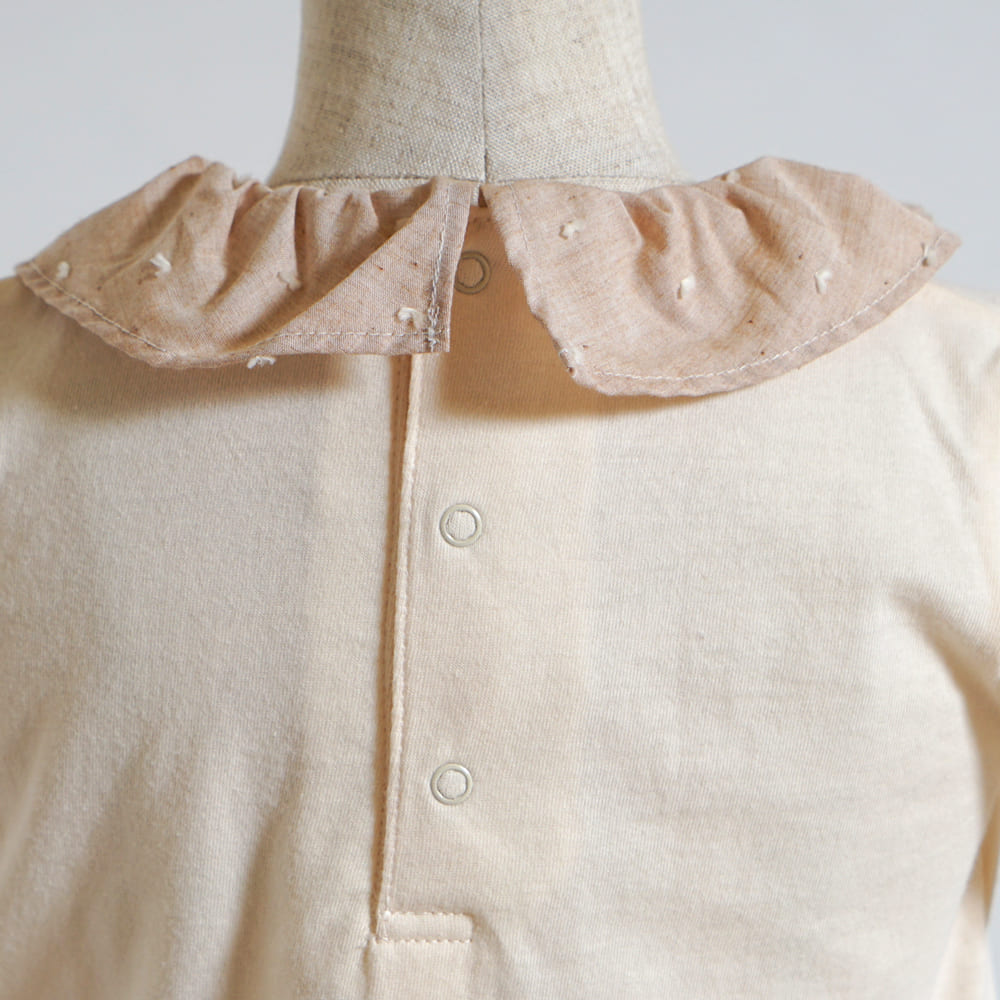 フリルドットTシャツ ピンク 80・90・100・110cm