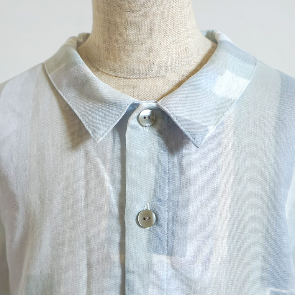 リラックスシャツ グレー 80・90・100・110cm