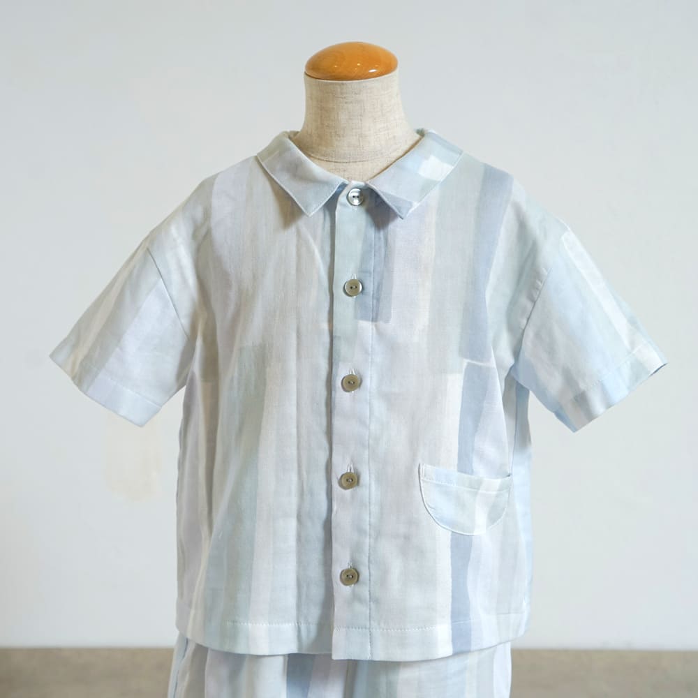 リラックスシャツ グレー 80・90・100・110cm