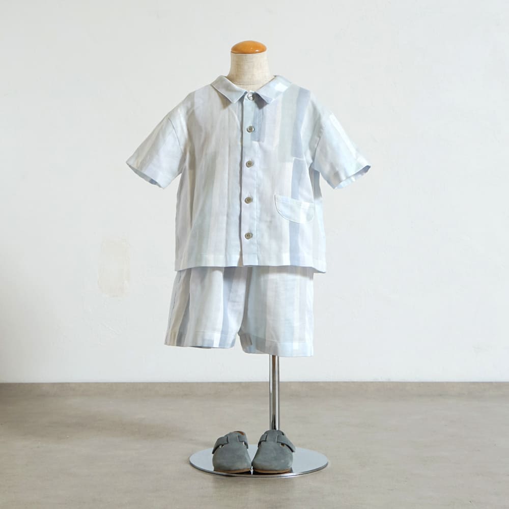 リラックスシャツ グレー 80・90・100・110cm