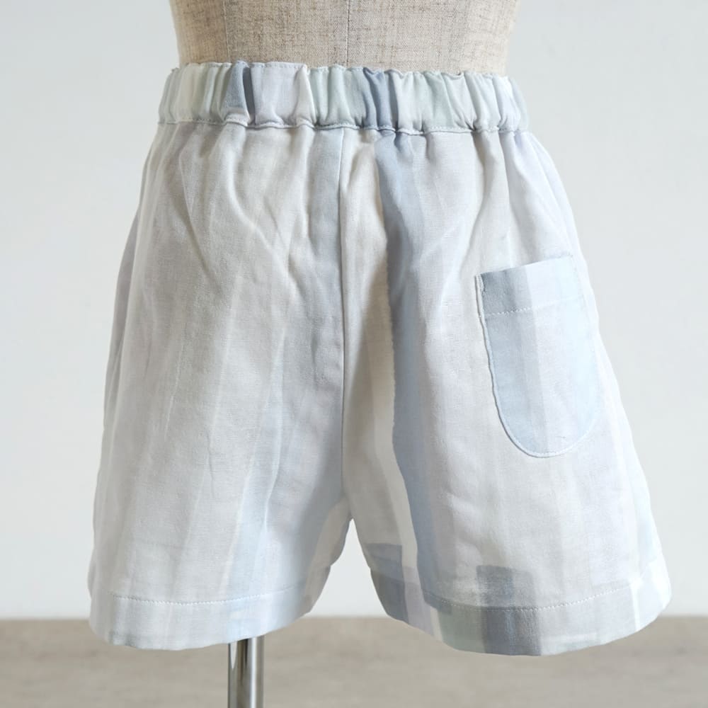 リラックスハーフパンツ グレー 80・90・100・110cm