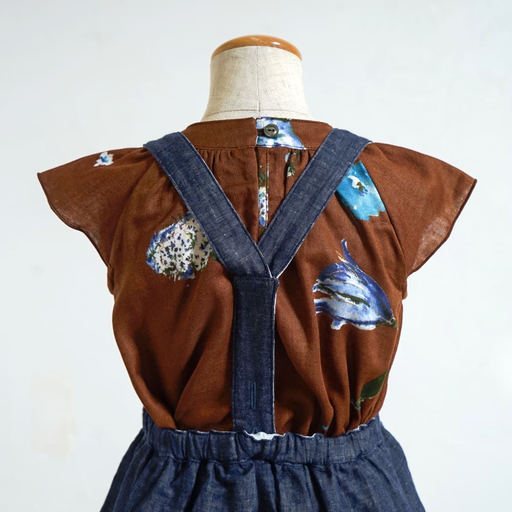 チュニック ブラウン 80cm・90cm・100cm・110cm