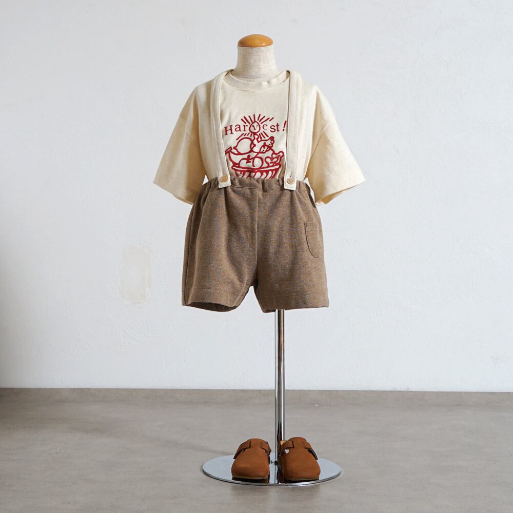 HarvestプリントTシャツ キナリ 80・90・100cm