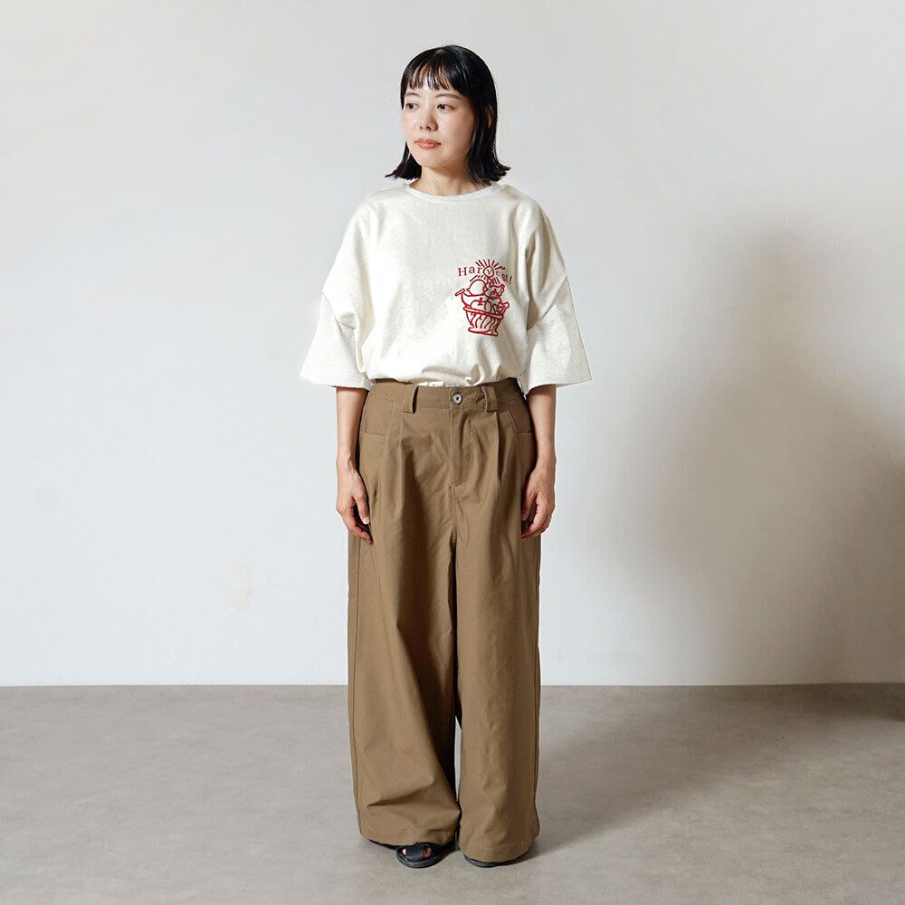 HarvestプリントTシャツ キナリ F / 大人服