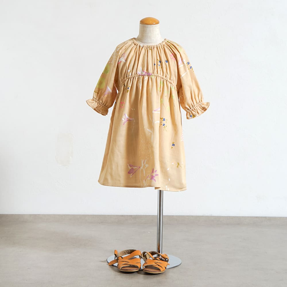 サックワンピース ベージュ 80・90・100・110cm