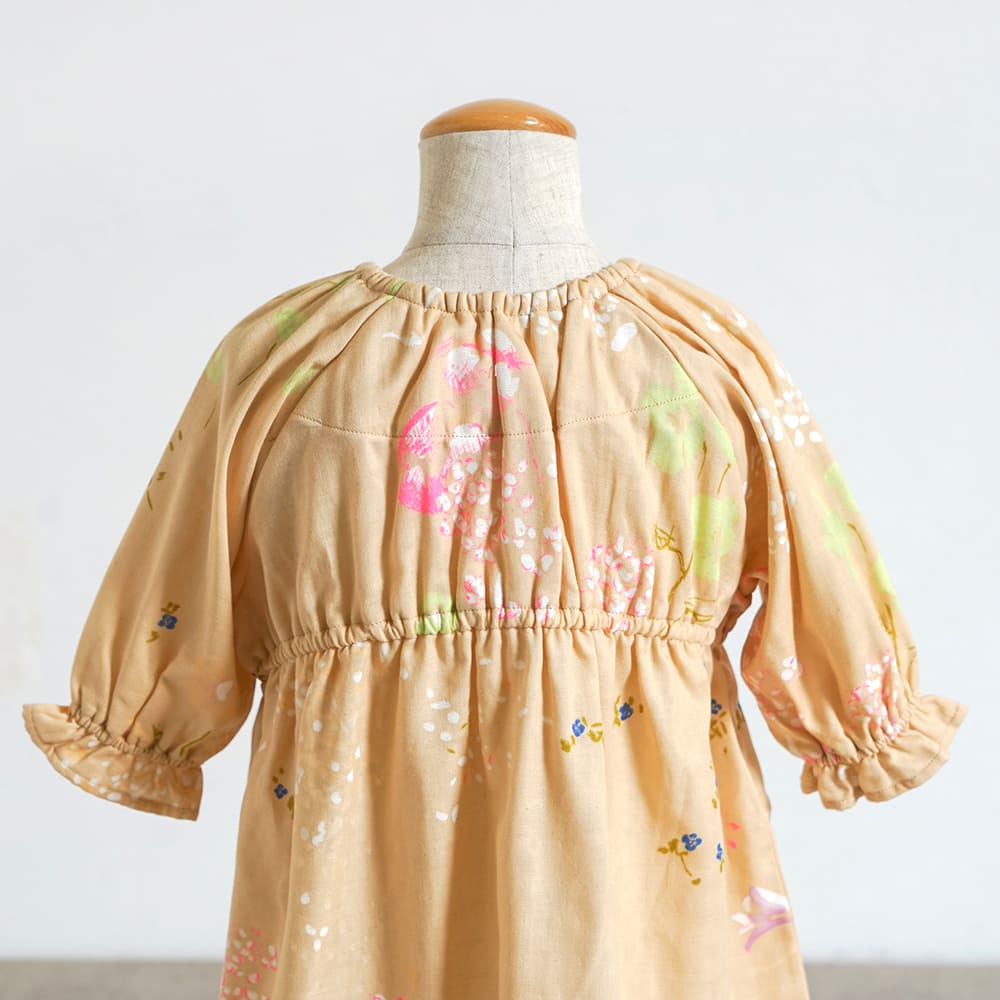 サックワンピース ベージュ 80・90・100・110cm