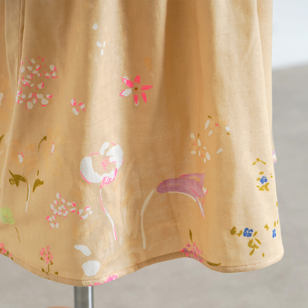 サックワンピース ベージュ 80・90・100・110cm