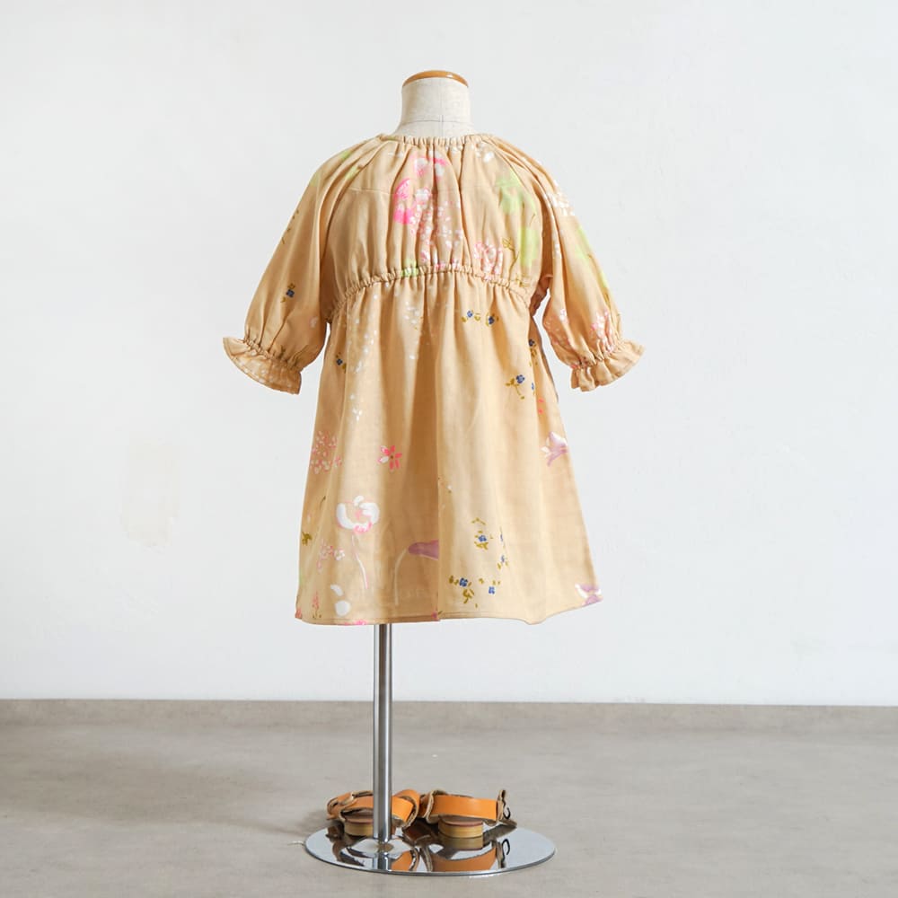 サックワンピース ベージュ 80・90・100・110cm