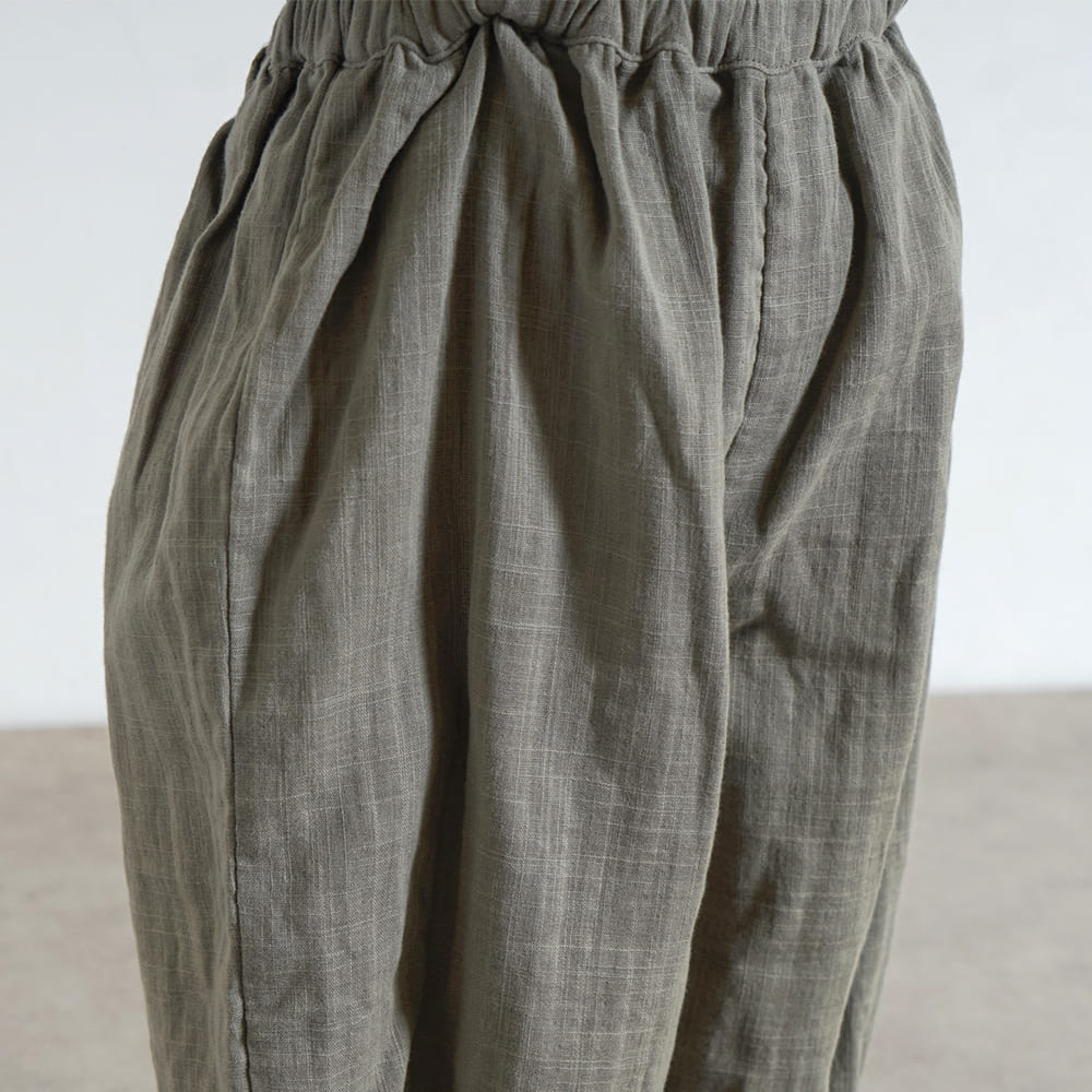 ガーゼ サロペット カーキ 80・90・100・110cm