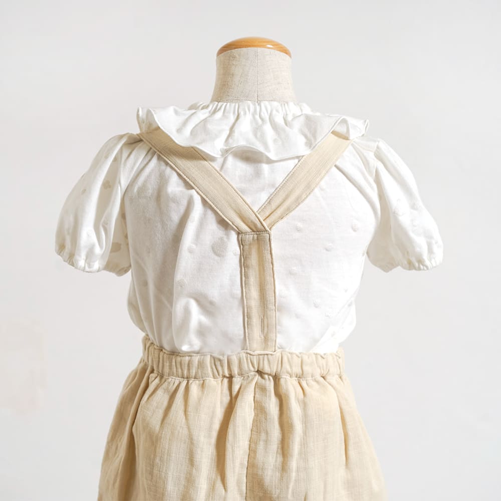 ガーゼ サロペット キナリ 80・90・100・110cm