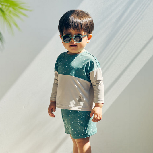 ラッシュガードセット  カーキ 85cm・95cm・105cm / BOBO