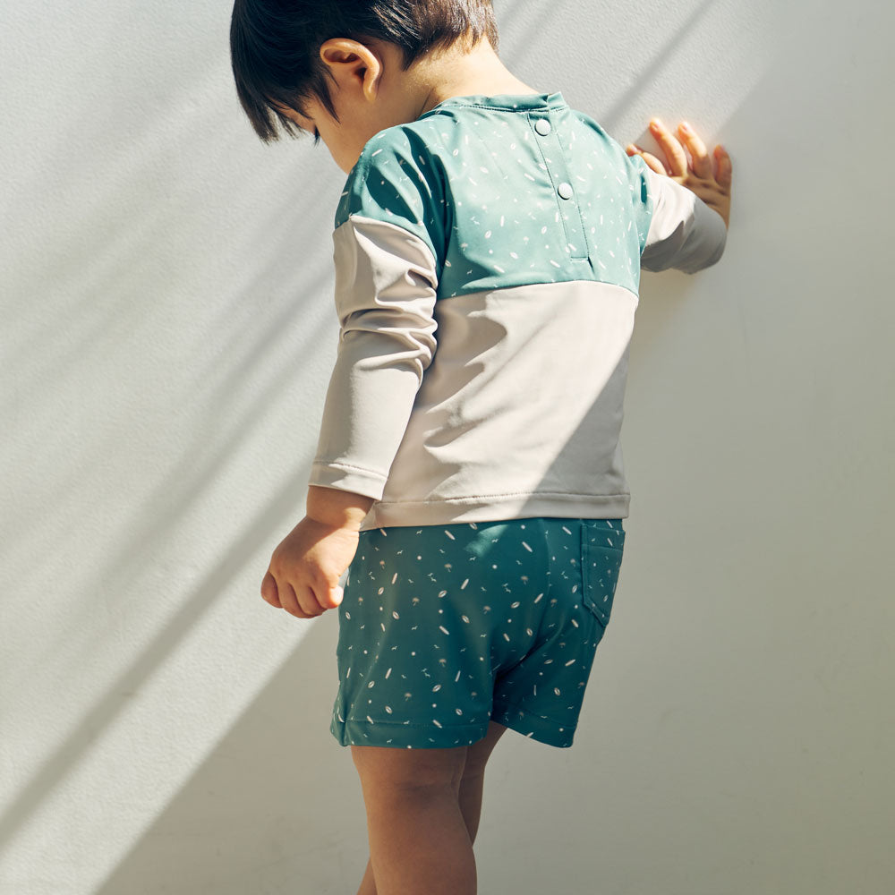 ラッシュガードセット  カーキ 85cm・95cm・105cm / BOBO