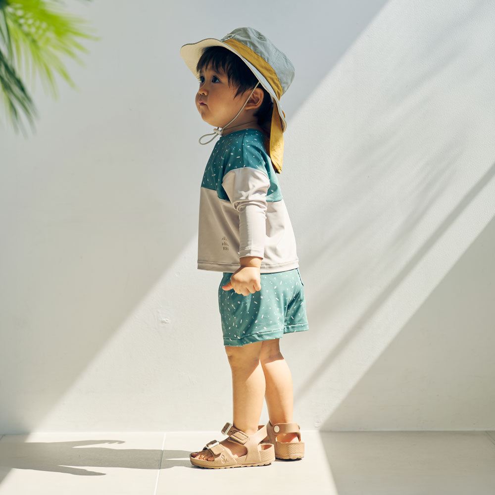 ラッシュガードセット  カーキ 85cm・95cm・105cm / BOBO