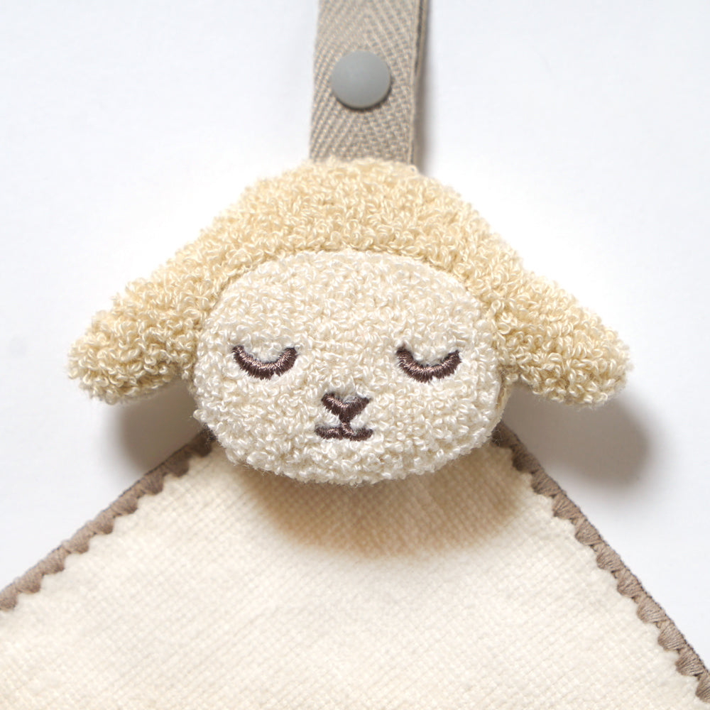 バスポンチョ＆チャームハンカチ ギフトセット モワ / 名入れ刺繍可