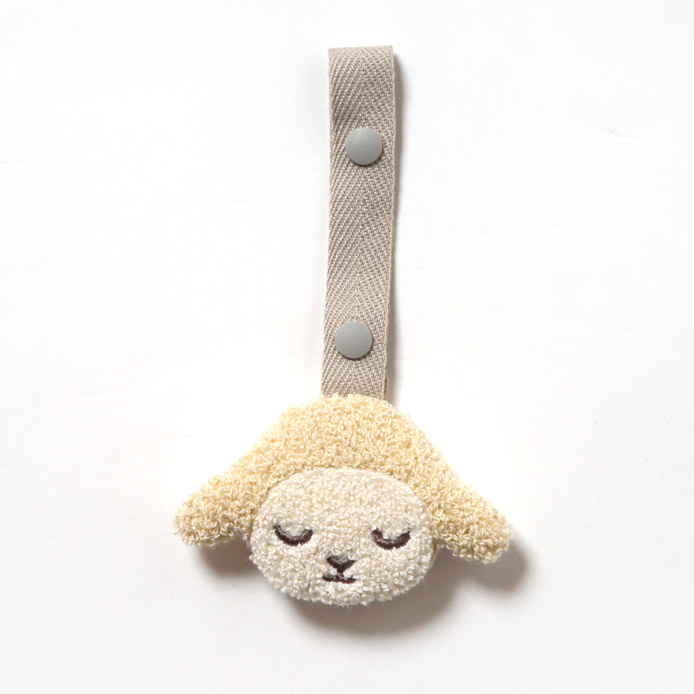 バスポンチョ＆チャームハンカチ ギフトセット モワ / 名入れ刺繍可