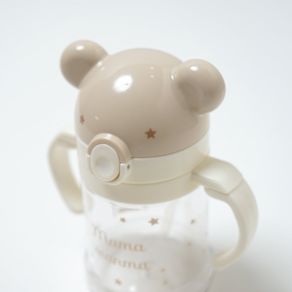 mamamanma(マママンマ)　ストロー マグ ベージュ