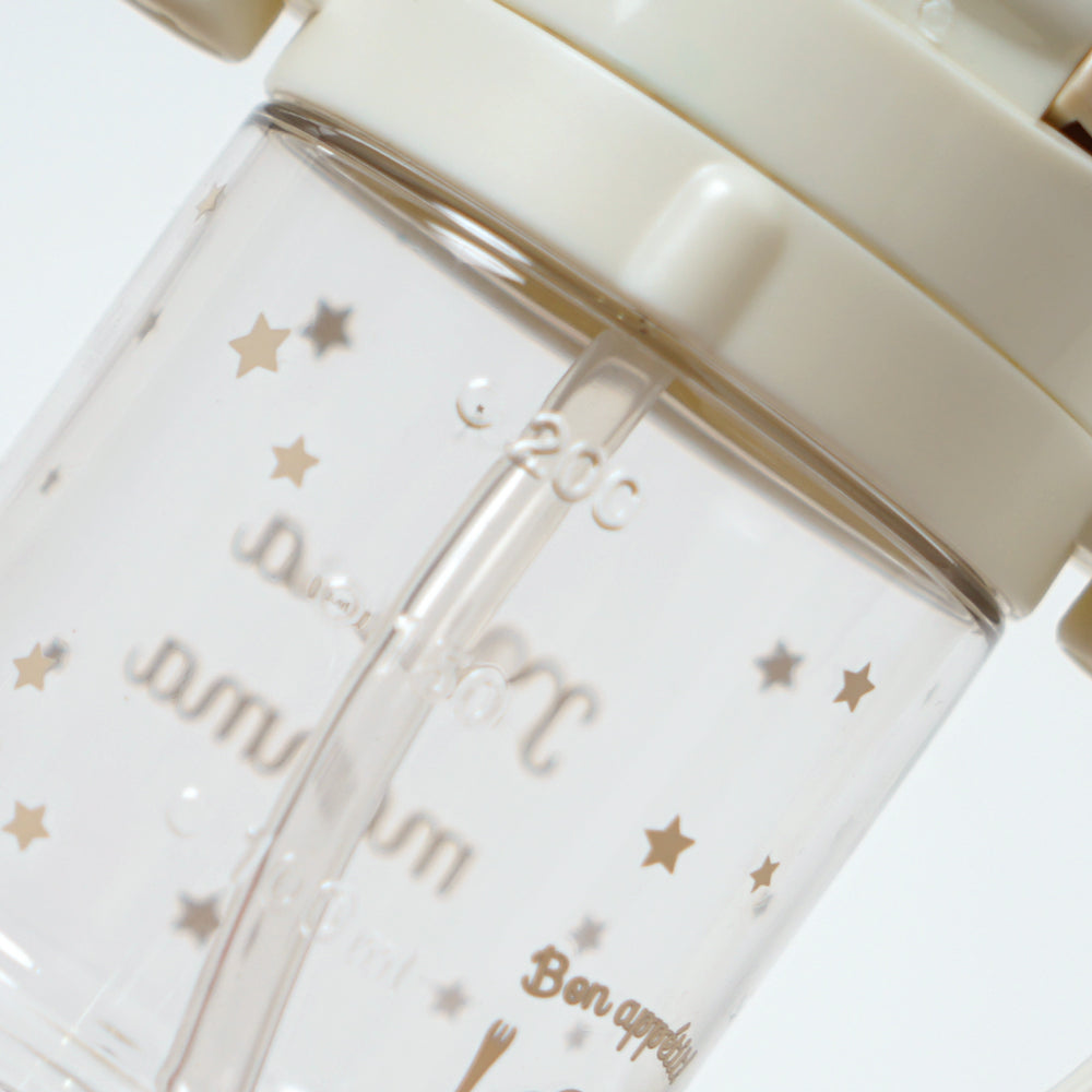 mamamanma(マママンマ)　ストロー マグ ベージュ