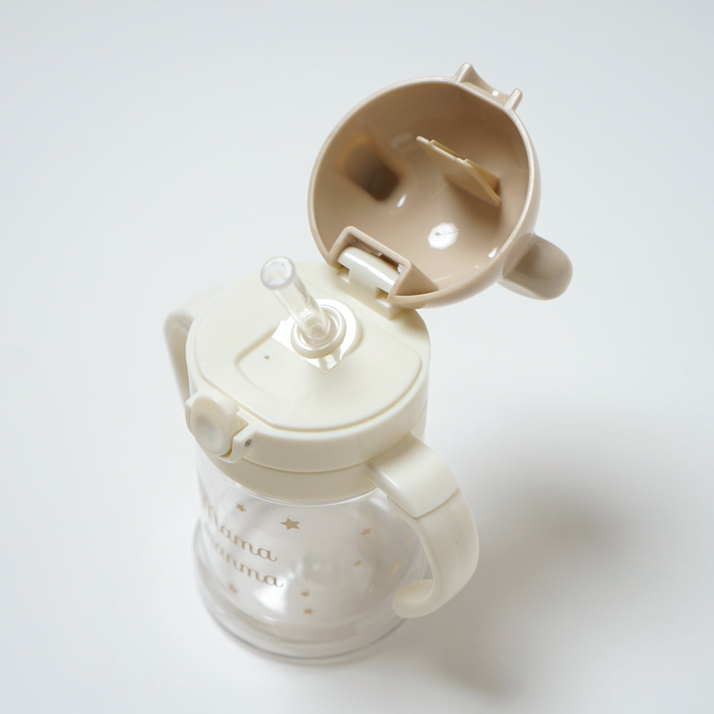 mamamanma(マママンマ)　ストロー マグ ベージュ