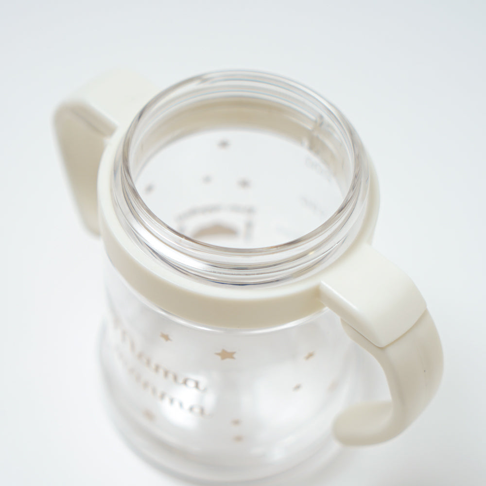 mamamanma(マママンマ)　ストロー マグ ベージュ